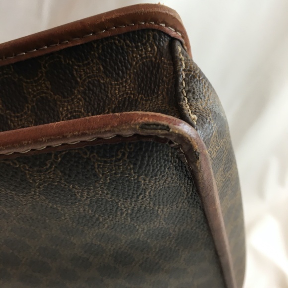 Celine Brown Macadam Crossbody Bag Sku#83996 - Picture 8 of 14